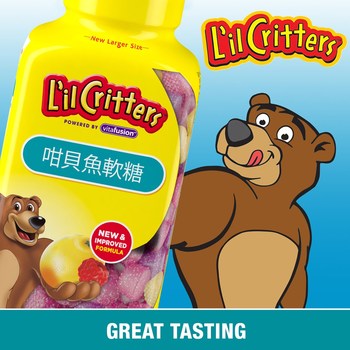 L'il Critters 咁貝魚軟糖 220粒 L'il Critters 咁貝魚軟糖 220粒