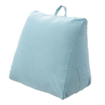 CASA 經典優質超大三角靠墊 60公分 X 50公分 X 30公分 青 CASA 經典優質超大三角靠墊 60公分 X 50公分 X 30公分 青