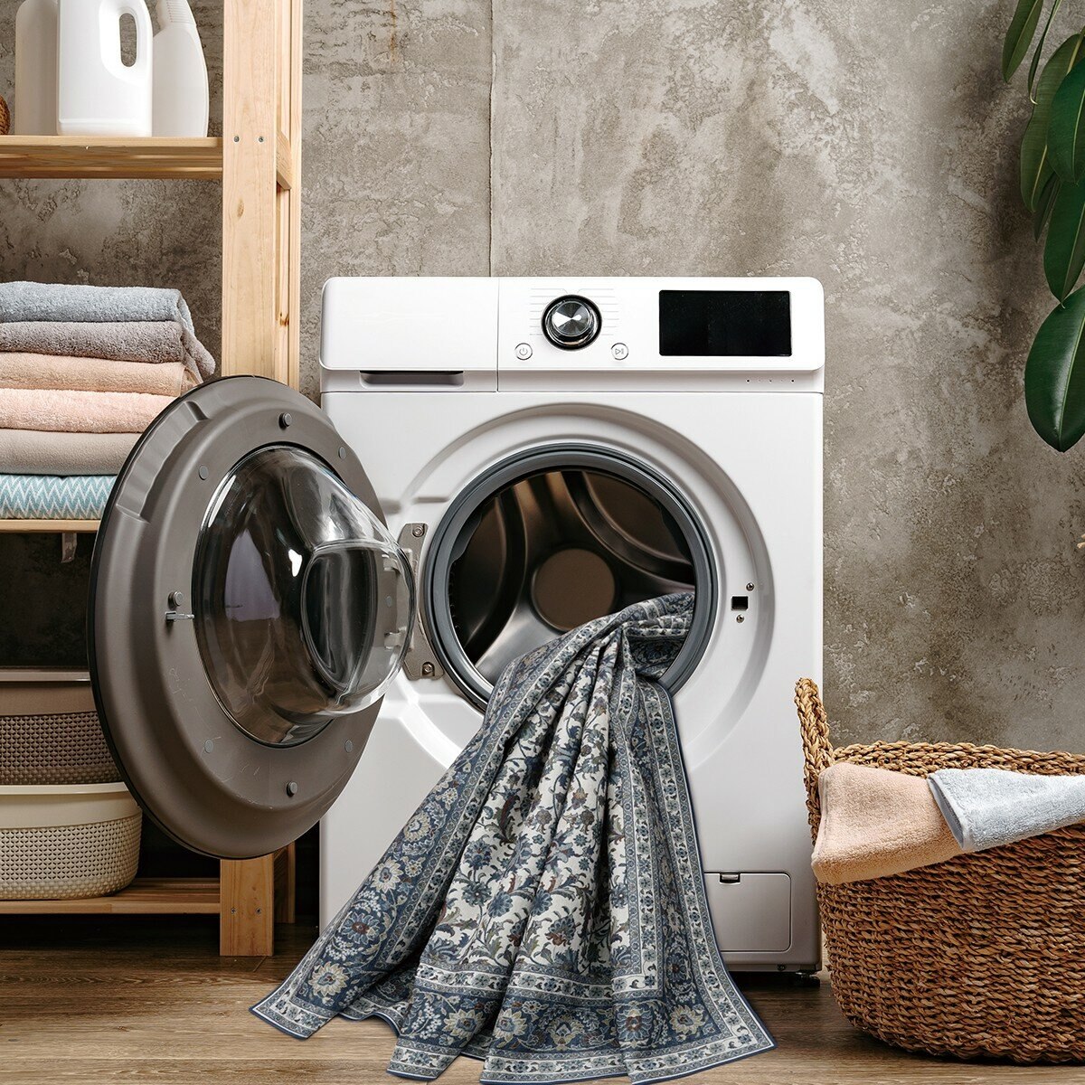 Wyatt & Ash 印花可水洗地毯 2入組 印花