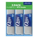 Q-Tips 紙軸棉花棒 625支 X 3入 Q-Tips 紙軸棉花棒 625支 X 3入