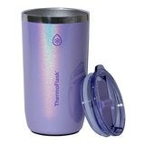 ThermoFlask 不鏽鋼保冷保溫馬克杯 含吸管 474毫升 X 2件組 紫+綠 ThermoFlask 不鏽鋼保冷保溫馬克杯 含吸管 474毫升 X 2件組 紫+綠