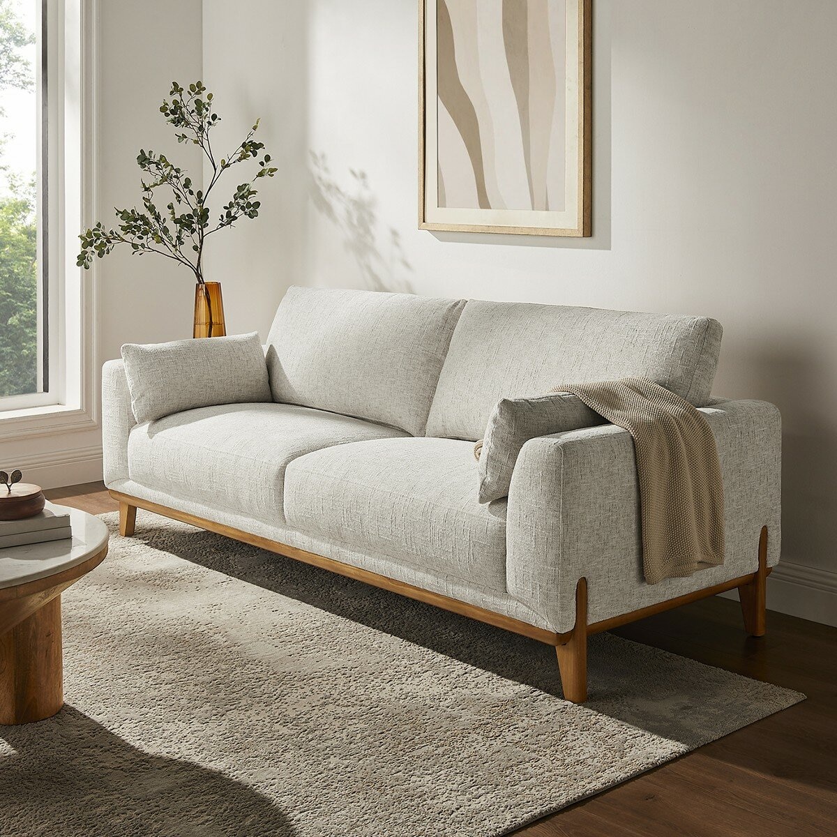 Aiden & Ivy 布面雙人沙發 Aiden & Ivy 布面雙人沙發