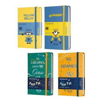 Moleskine 限量橫條筆記本(口袋型) 2入 Moleskine 限量橫條筆記本(口袋型) 2入