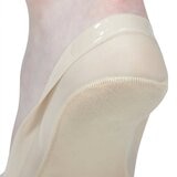 郡是 女薄款隱形襪 三入組 米