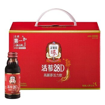 CKJ 正官庄28D高麗蔘活力飲 20瓶 (100毫升 X 20瓶) CKJ 正官庄28D高麗蔘活力飲 20瓶 (100毫升 X 20瓶)