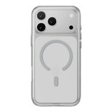 MAGEASY Bright M 不發黃軍規磁吸透明殼 iPhone 17 Pro Max(迷霧磁圈) + 鏡頭保護貼Lenz鈦合金(迷霧鈦) + Vetro 9H 鋼化玻璃保護膜