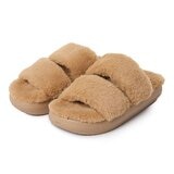 32 Degrees 女絨毛拖鞋 淺咖啡 S