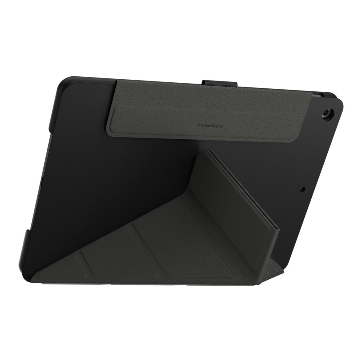 SwitchEasy Origami 全方位多角度支架保護套 iPad 10.2吋 黑