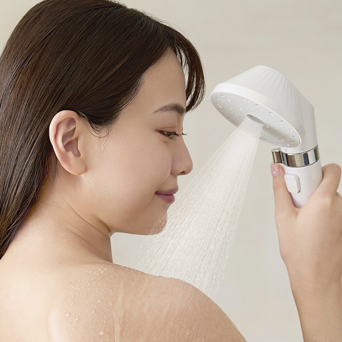 IRIS OHYAMA MiCOLA 超微細泡保濕蓮蓬頭 SH-M01-W