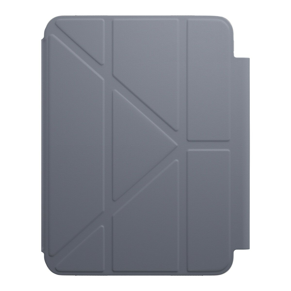 MAGEASY Facet 全方位支架透明背蓋保護套 (筆槽款) 適用於 2022 iPad 10 & 2025 iPad A16 阿拉斯加藍