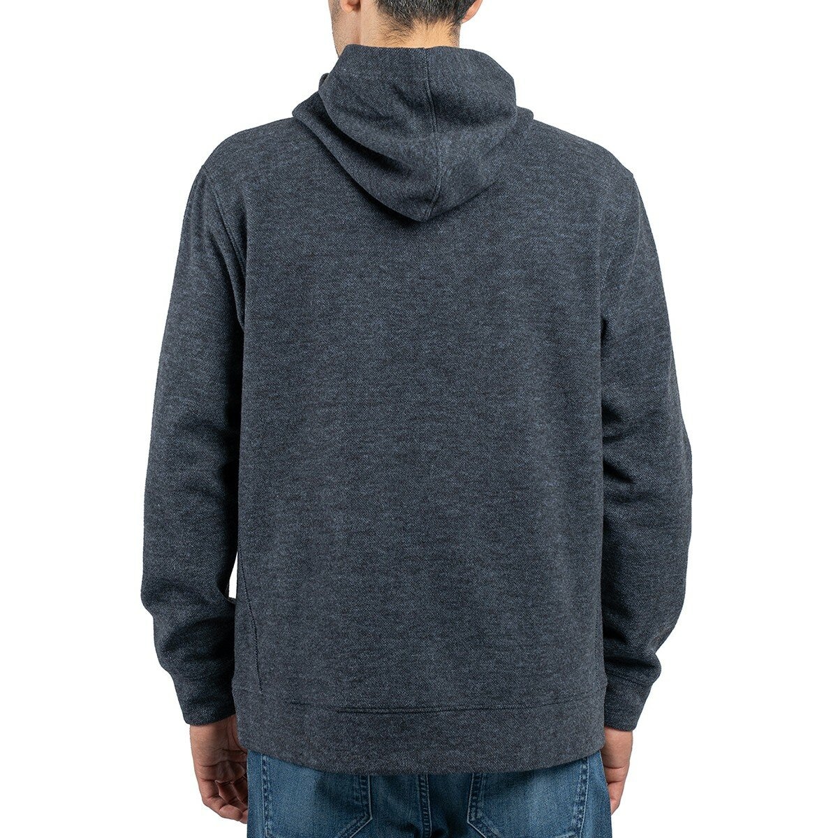 Jachs 男羊毛混紡連帽上衣 深藍