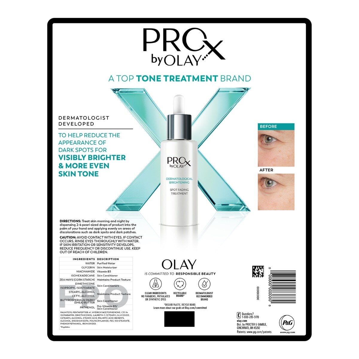 OLAY ProX 亮白淡斑精華 40毫升 X 2入