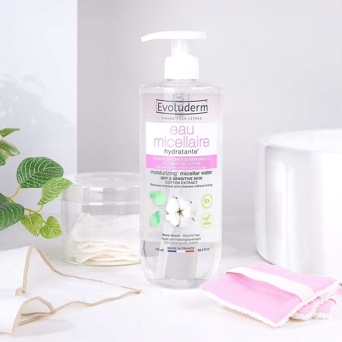 Evoluderm 卸妝水 750毫升 X 2入