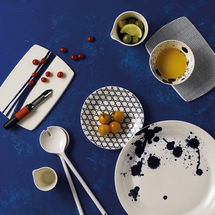 皇家道爾頓 海洋系列 浪花餐盤 X 4件組