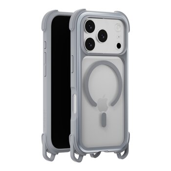 MAGEASY Odyssey Strap M 超軍規防摔掛繩手機殼 iPhone 17 Pro + 鏡頭保護貼Lenz 鈦合金 + Vetro 9H 鋼化玻璃保護膜