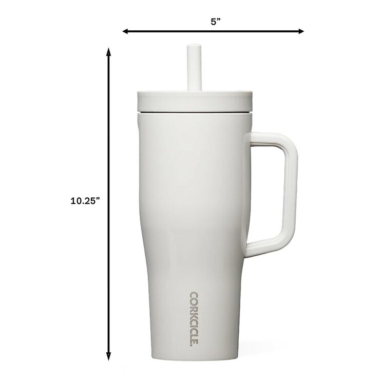 Corkcicle 不鏽鋼保冷保溫隨行杯 651毫升 燕麥奶色 + 887毫升 原木色 Corkcicle 不鏽鋼保冷保溫隨行杯 651毫升 燕麥奶色 + 887毫升 原木色