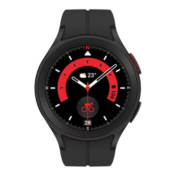 Samsung Galaxy Watch5 Pro 45公釐 R920 鈦金屬錶殼搭配D型扣運動錶帶