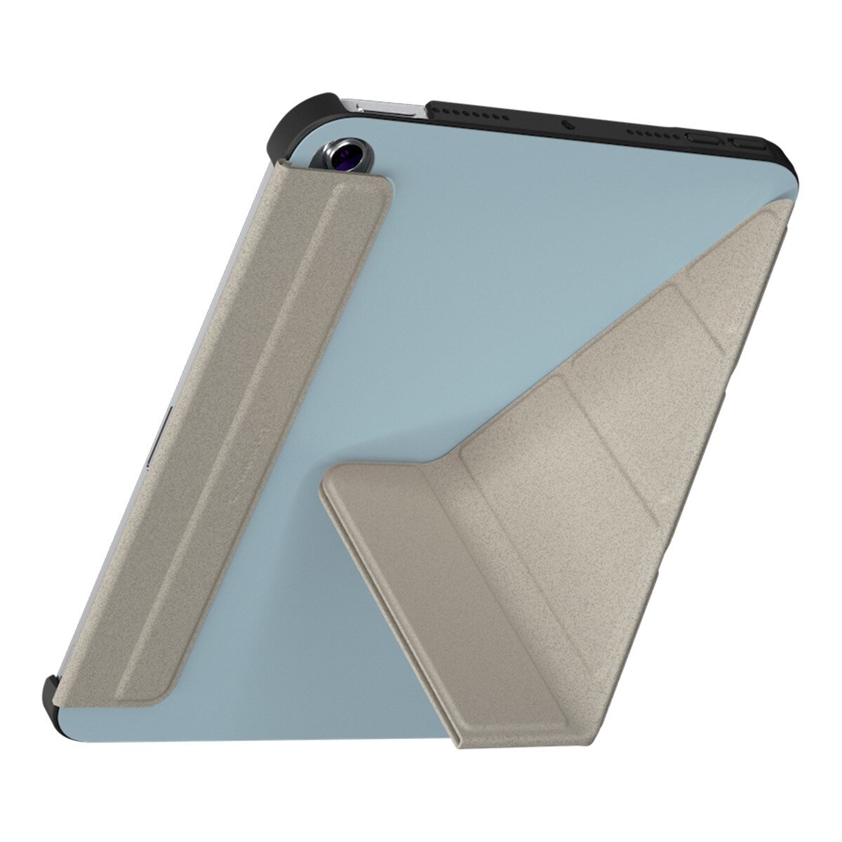 SwitchEasy Origami 全方位多角度支架保護套 適用於 iPad mini 7 2024 / A17 Pro / mini 6 2021 寧靜藍