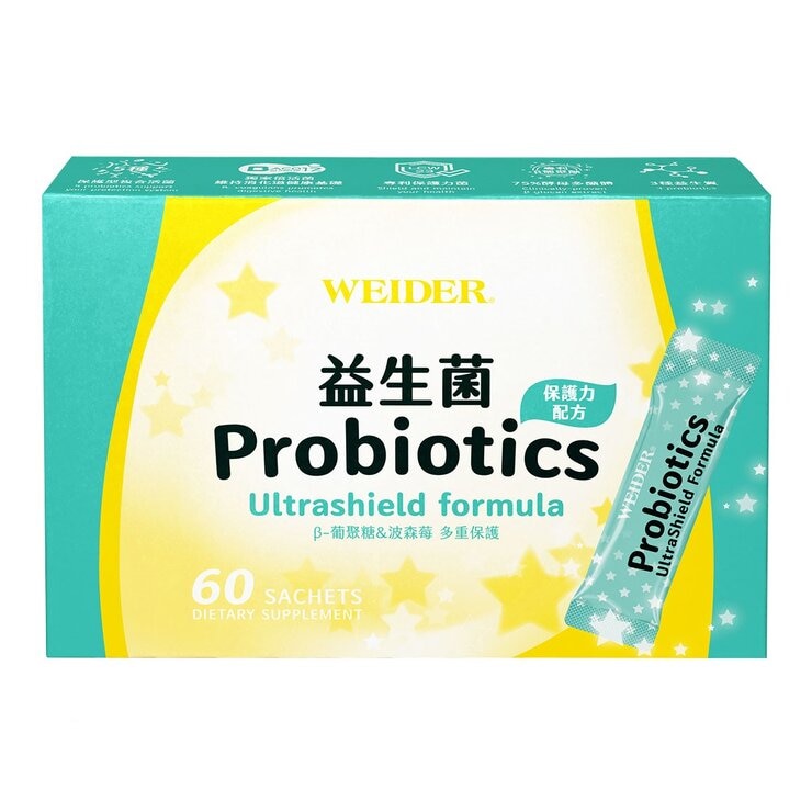 WEIDER Probiotics Ultrashield formula 3g X 60-Sachet