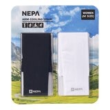 NEPA 涼感袖套 2雙 黑+白 女用
