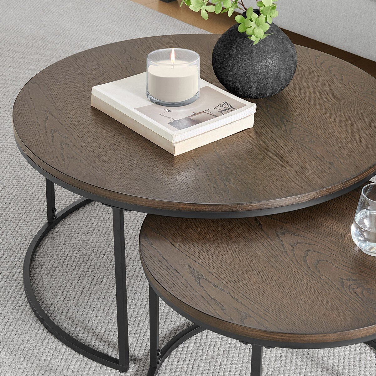 Bayside Furnishings 咖啡邊桌兩件組
