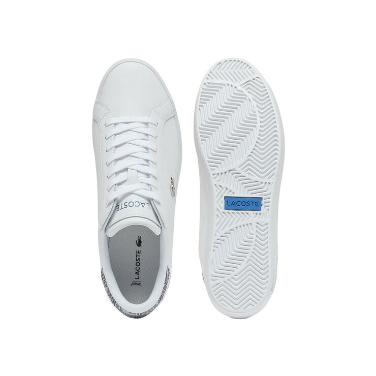 Lacoste 男休閒鞋 白