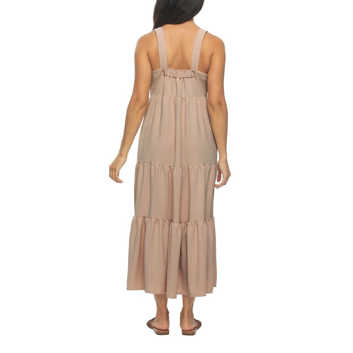 Jezebel 女無袖連身洋裝 粉