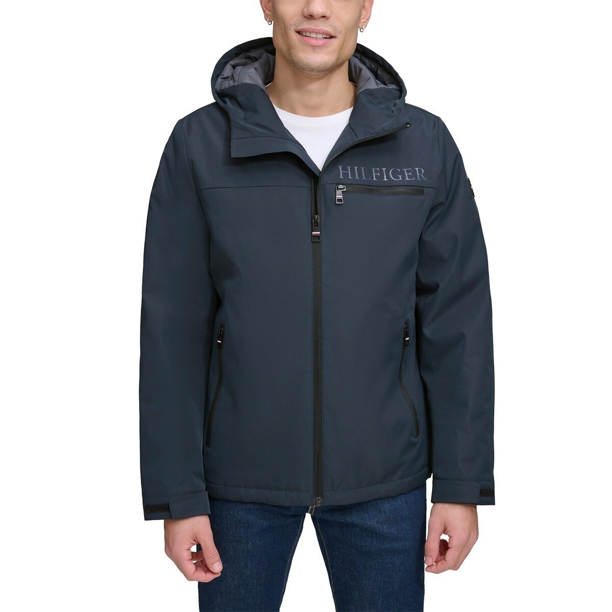 Tommy Hilfiger 男防風防潑水連帽外套 Tommy Hilfiger 男防風防潑水連帽外套