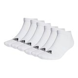 Adidas 女低筒襪六入組 (單一尺寸) 白