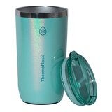 ThermoFlask 不鏽鋼保冷保溫馬克杯 含吸管 474毫升 X 2件組 紫+綠 ThermoFlask 不鏽鋼保冷保溫馬克杯 含吸管 474毫升 X 2件組 紫+綠