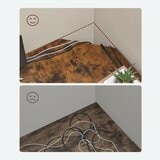 VASAGLE 工業風二層收納 L型電腦桌 VASAGLE 工業風二層收納 L型電腦桌