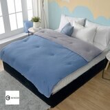 La Belle 雙人可水洗針織雲朵抱抱被 180公分 X 210公分 藍