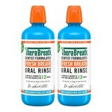 TheraBreath 凱斯博士 漱口水 冰涼薄荷 1公升 X 2入