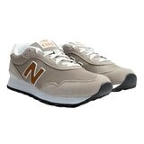 New Balance 515 男復古慢跑鞋 米