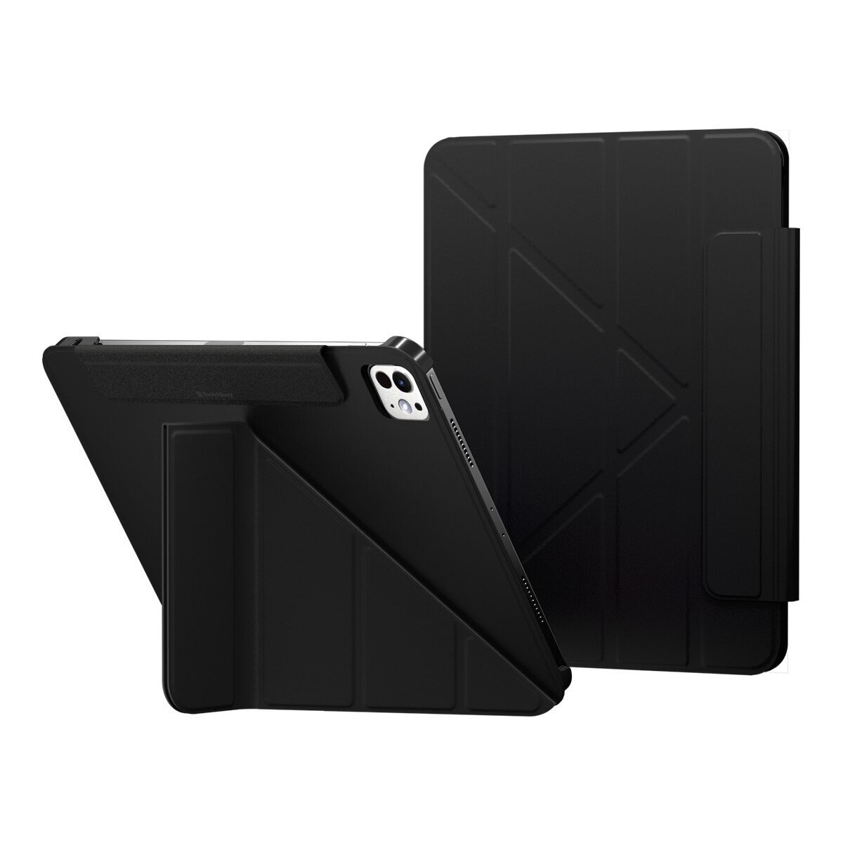 SwitchEasy Origami 全方位多角度支架保護套 iPad Pro 11吋 2024 M4 黑