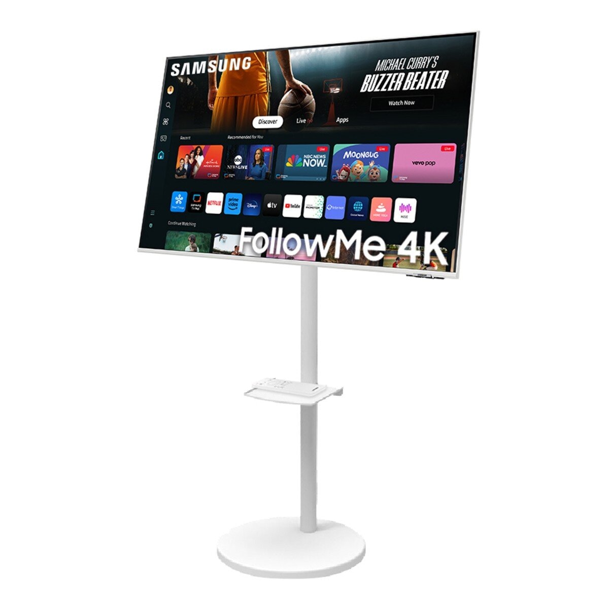 三星 43型 4K FollowMe 移動式智慧聯網螢幕組 S43FM703UC-FOLLOWME
