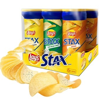 Lay's 樂事罐裝洋芋片6入組 Lay's 樂事罐裝洋芋片6入組