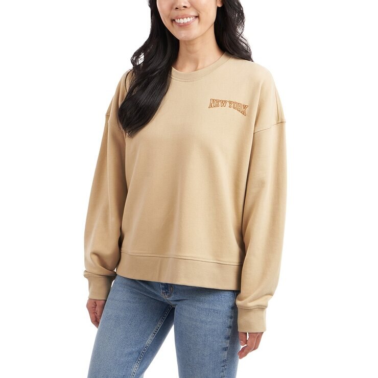 Lukka Lux 女圓領長袖上衣 卡其