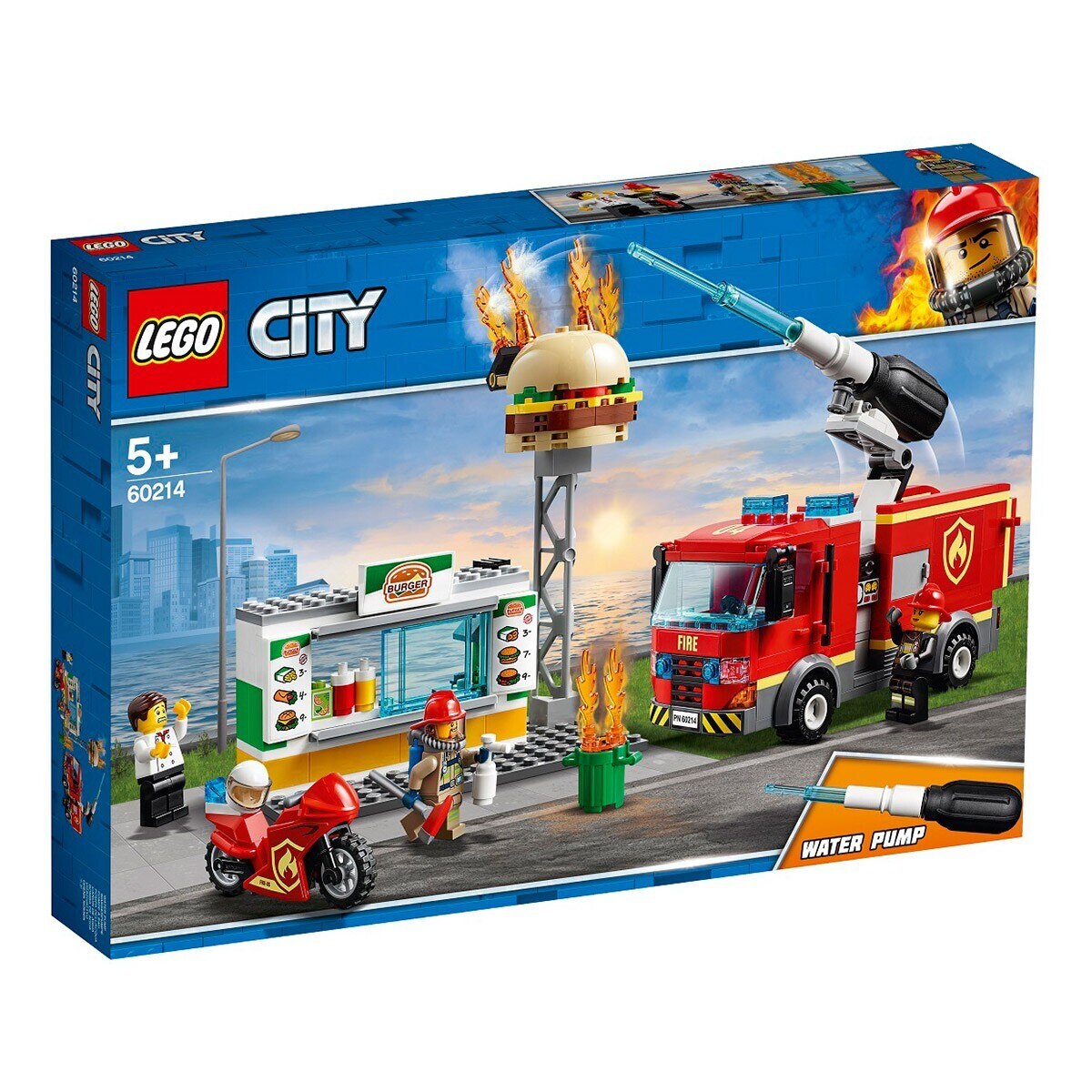 Lego 城市系列漢堡餐廳火災救援 Costco 好市多線上購物