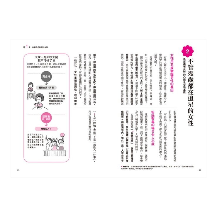 圖解女性心理學(二版)＋圖解男性心理學(二版)＋圖解自我心理學(二版) (3本合售)