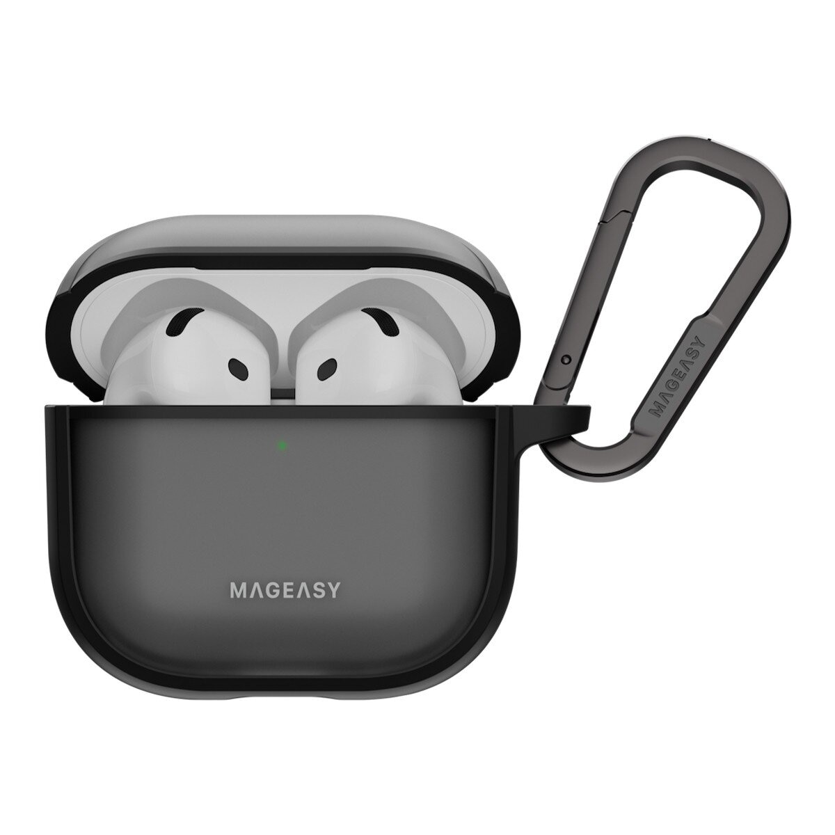 MAGEASY Roam 城市漫遊耳機保護殼 AirPods 4 霧透黑 MAGEASY Roam 城市漫遊耳機保護殼 AirPods 4 霧透黑
