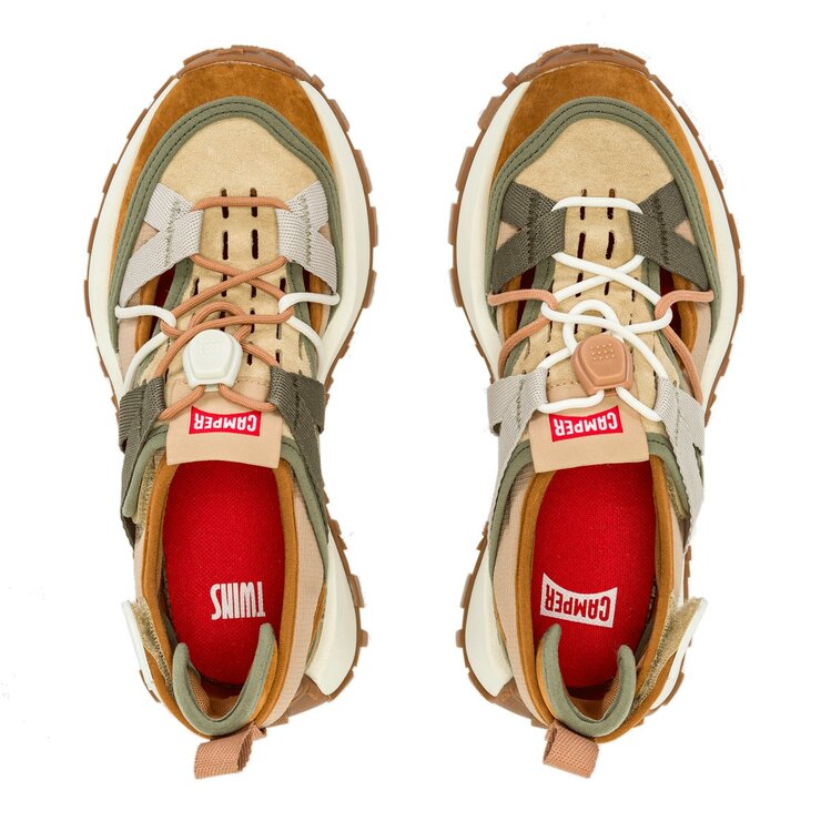 Camper 女休閒運動鞋 棕 US 10