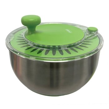 Rollkitchen 不鏽鋼盆沙拉蔬果脫水器