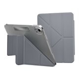 MAGEASY Facet 全方位支架透明背蓋保護套 for 2022 iPad 10 & 2025 iPad A16 阿拉斯加藍
