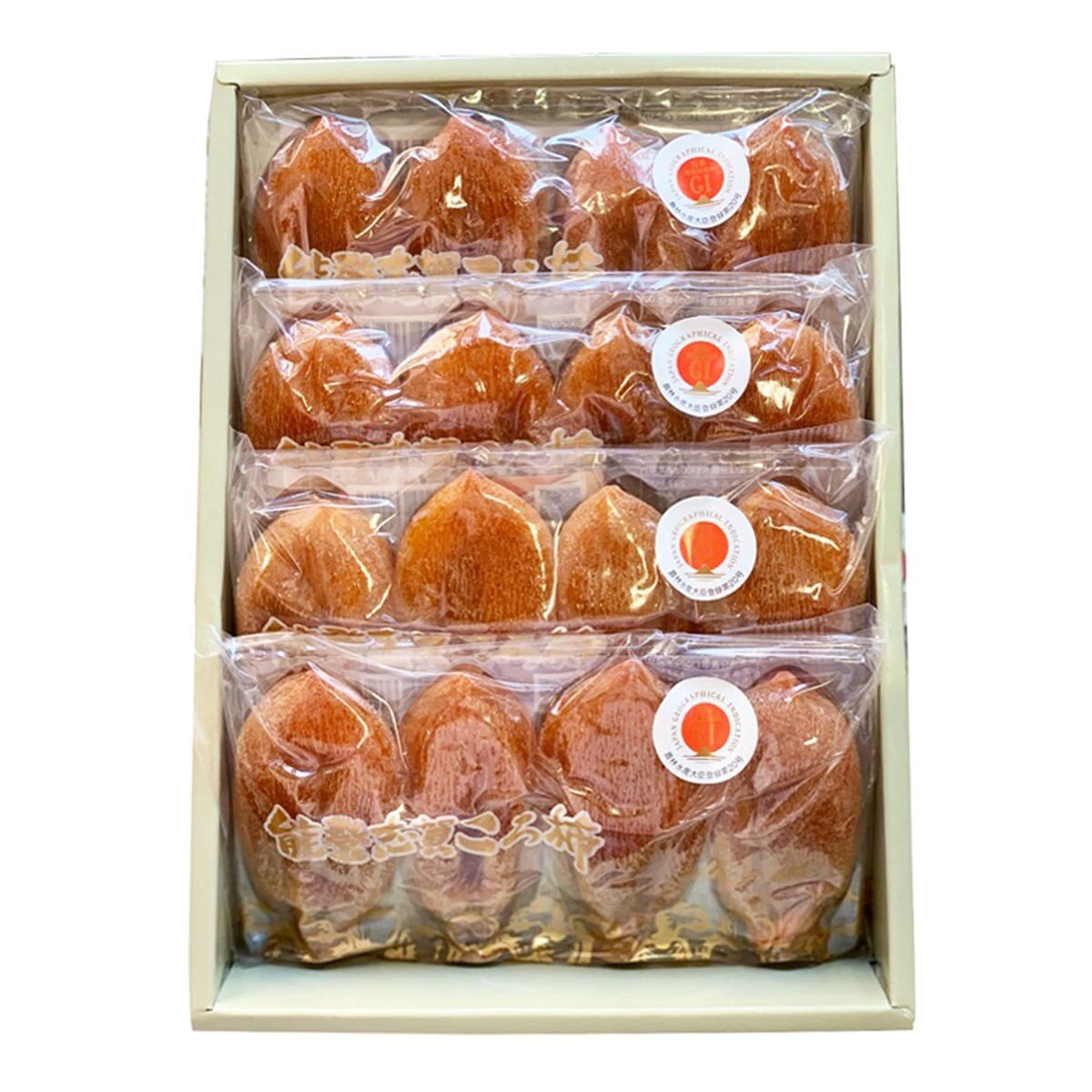 日本空運石川縣能登柿餅禮盒 800公克/ 16-24入