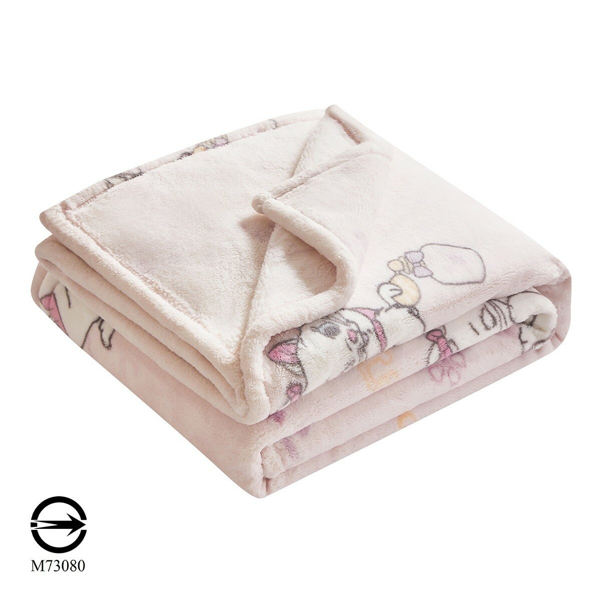 Disney 絨毛毯 150公分 X 180公分 瑪麗貓