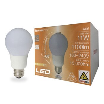 Foreverlamp 11W LED 廣角光球泡燈4入 黃光 Foreverlamp 11W LED 廣角光球泡燈4入 黃光