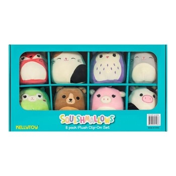 Squishmallows 4.5 吋填充吊飾8入 Squishmallows 4.5 吋填充吊飾8入
