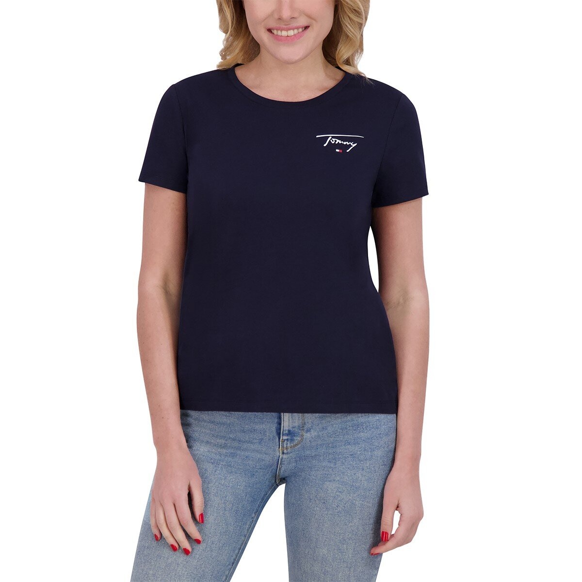Tommy Hilfiger 女短袖 Logo 上衣