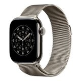 Apple Watch Series 11 GPS + 行動網路 42公釐 原色鈦金屬錶殼 附原色米蘭式錶環